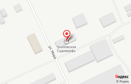 Судостроительная компания Чкаловская Судоверфь на карте