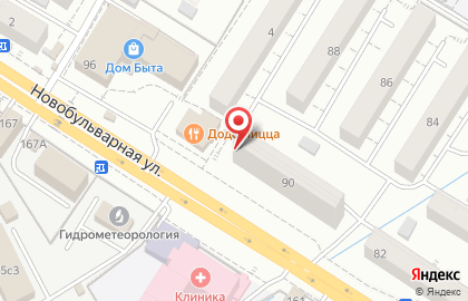 Оптика Панацея на Новобульварной улице на карте