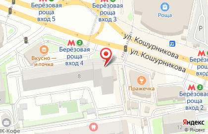 Банк ВТБ в Новосибирске на карте