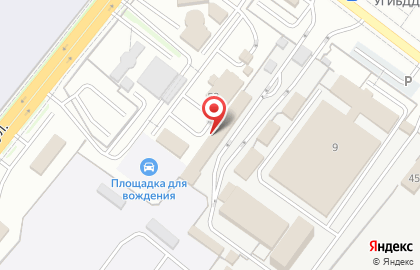Отдел технического осмотра, регистрационной и экзаменационной работы ГИБДД МВД по Кабардино-Балкарской Республике на карте