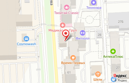 Фитнес-клуб ТОНУС-КЛУБ на улице Карбышева на карте