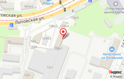 Металлоштамп на Литовской улице на карте