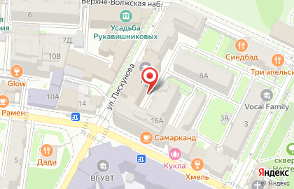 Консультант на улице Пискунова на карте