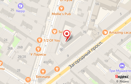 Интернет-магазин Максимус на Загородном проспекте на карте