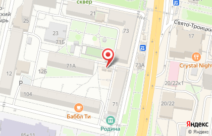 Киоск Лакомый кусочек в Белгороде на карте