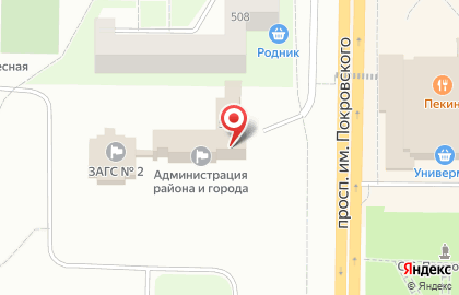 Магазин Сантехкомплект в Краснокаменске на карте