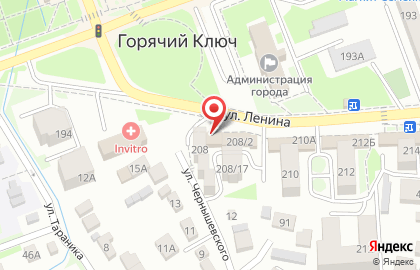 Салон связи МТС на улице Ленина, 208 на карте