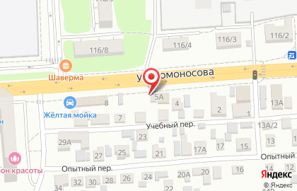 Автомастерская в Воронеже на карте