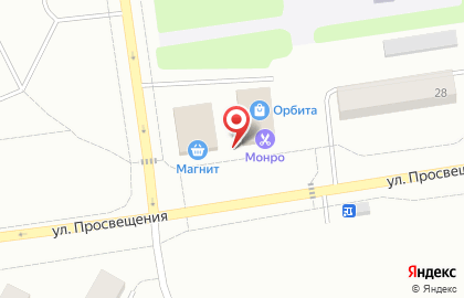 Служба доставки Империя Суши на Пионерской улице на карте