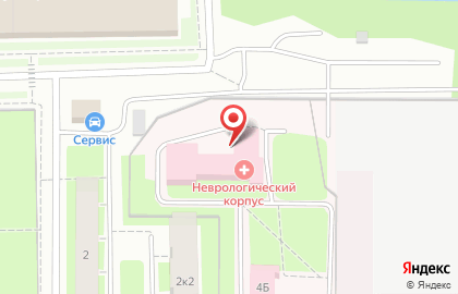 Городская больница №15 на улице Авангардная на карте