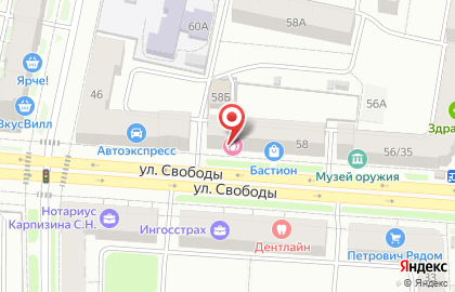 Сетелем Банк в Кировском районе на карте