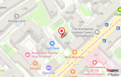 КвадраТ в Санкт-Петербурге на карте