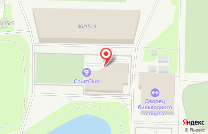 Секция керлинга на карте