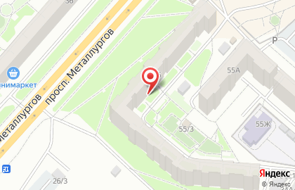 ООО Ригель на проспекте Металлургов на карте