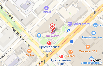 Кинотеатр Киномакс в Волгограде на карте