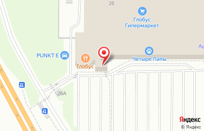 Ресторан быстрого питания Глобус на Суздальском проспекте на карте