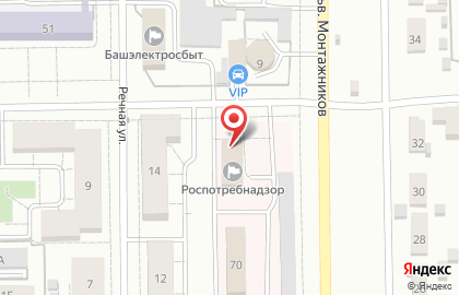 Уголовно-исполнительная инспекция Управления ФСИН по Республике Башкортостан на карте