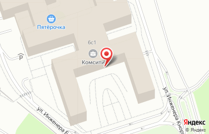 Супермаркет здорового питания ВкусВилл на 22-м км Киевского шоссе на карте