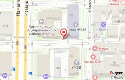 Рувд Адмиралтейского Района на карте