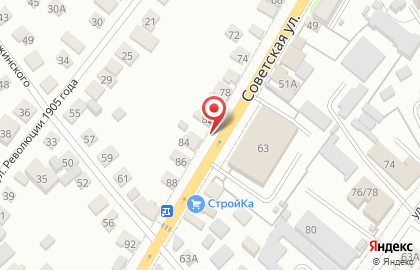 Фирма по нарезке стекла, ИП Оськин В.А. на карте