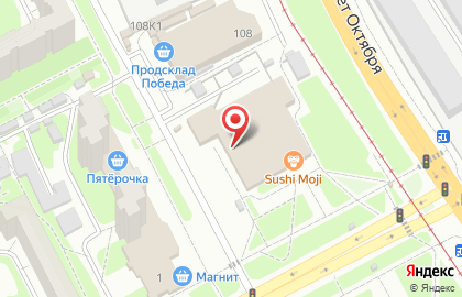 Аптека ЭкоРитм на улице 50 лет Октября на карте