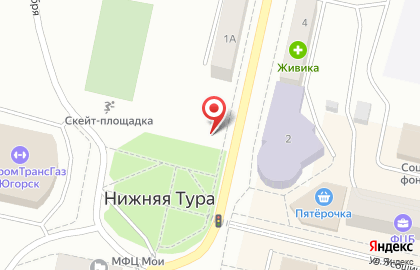 EХ на улице Молодежная на карте