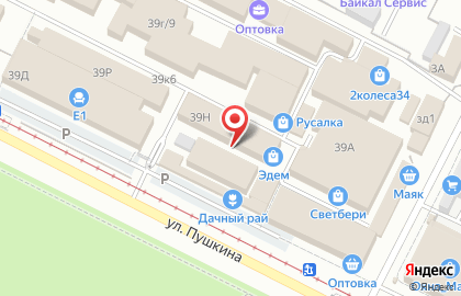 Бриз на улице Пушкина на карте
