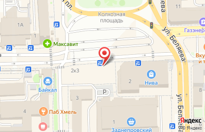 Рустик на улице Желябова на карте