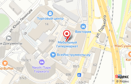 Мир Игрушки в Центральном районе на карте