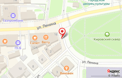 Баржа на Пушкинской улице на карте