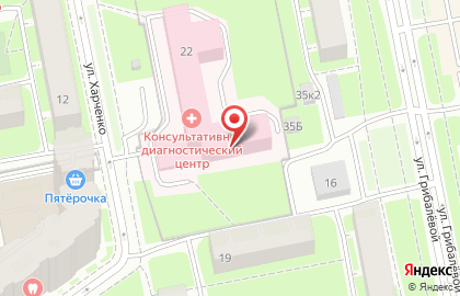 Акушерско-гинекологическое Отделение кдц Спб. Государственной Педиатрической Медицинской Академии на карте