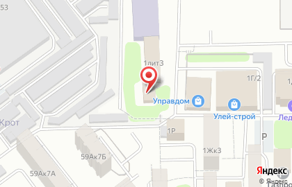 Пожарно-техническая часть №4 на карте