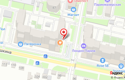 Салон штор Элегант в Ленинском районе на карте