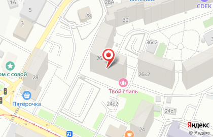 Студия наращивания ресниц в Москве на карте