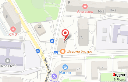 Магазин ШтофМаркет на Солнечной улице на карте