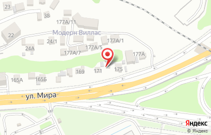 Дом в Сочи в КП Modern Villas на карте