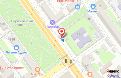 Сеть киосков быстрого питания РобинСдобин на Советской улице на карте