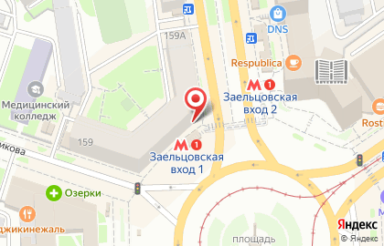 Копировальный центр в Заельцовском районе на карте