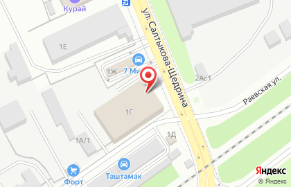 Тайна на улице Салтыкова-Щедрина на карте