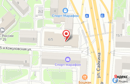 Банкомат МИнБанк на улице Сайкина на карте