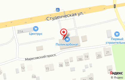 Компания Поликарбонат-центр на карте