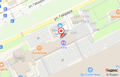 Салон матрасов и кроватей Орматек на улице Гайдара на карте