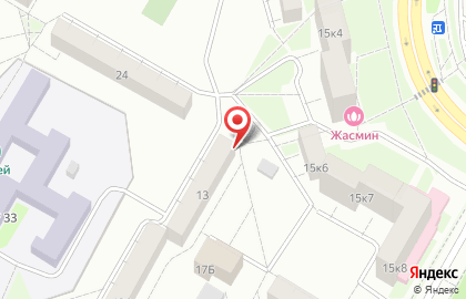 Продуктовый магазин на улице Энгельса на карте