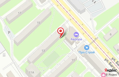 Страховая компания Северная казна на улице Багратиона на карте