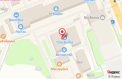 ТОНУС-КЛУБ на Большой Санкт-Петербургской улице на карте