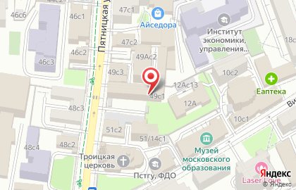 Отдел МВД России по району Замоскворечье г. Москвы на карте