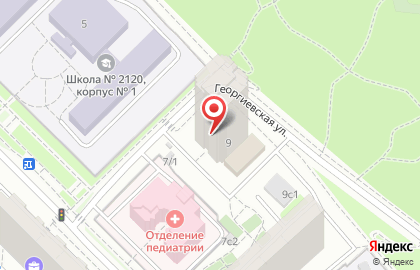 Шахматная школа EduChess в Московском на карте