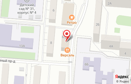 Сауна Версаль на карте