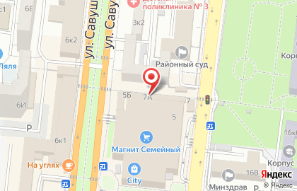 Центр паровых коктейлей JOY на улице Татищева на карте