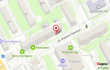 Салон-парикмахерская Бигуди на улице Бориса Панина на карте